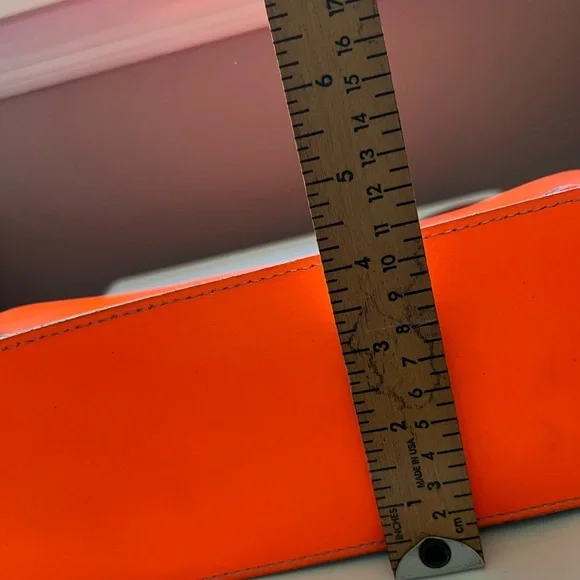 Neon Leather Satchel - Picture 10 of 11